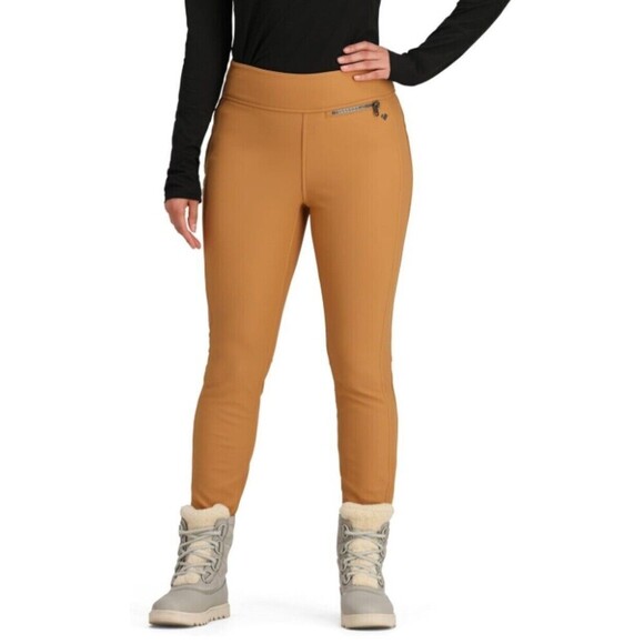 OBERMEYER Jinks ITB Softshell Pant Size 6 Brown NEW Ski Snow Winter Outdoors - Picture 1 of 12